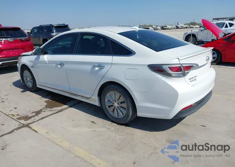 2016 Hyundai Sonata Hybrid Se z USA, uszkodzony, nr VIN KMHE24L12GA036395